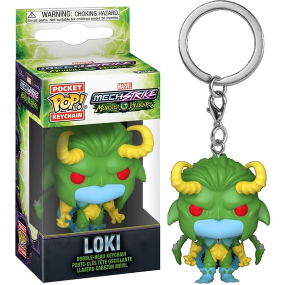 Μπρελόκ Funko Pocket Pop! Keychain Marvel: Monster Hunters - Loki image 0