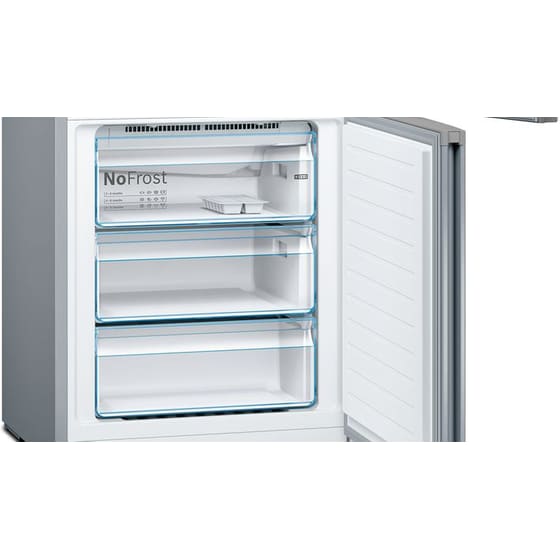 BOSCH KGN39VIEB Total No Frost 368 Lt Brushed Steel t Ψυγειοκαταψύκτης image 6