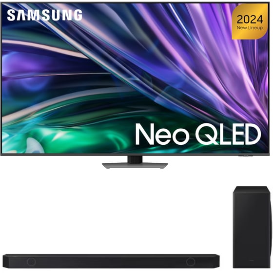 Samsung Neo QLED 85" 4K Smart Τηλεόραση 85QN85D + Samsung HW-Q800D Soundbar 360W 5.1.2 - Μαύρο image 0