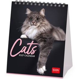 Πλανόγραμμα Μηνιαίο 2027 Επιτραπέζιο Legami 12M Cats 12 x 14.5 cm