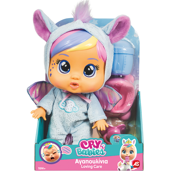 Cry Babies Κλαψουλίνια Αγαπουλίνια Loving Care Fantasy - Διαδραστική Κούκλα Κλαίει Με Αληθινά Δάκρυα image 10