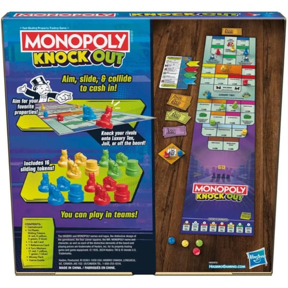 Monopoly Knockout Επιτραπέζιο (Hasbro) image 3