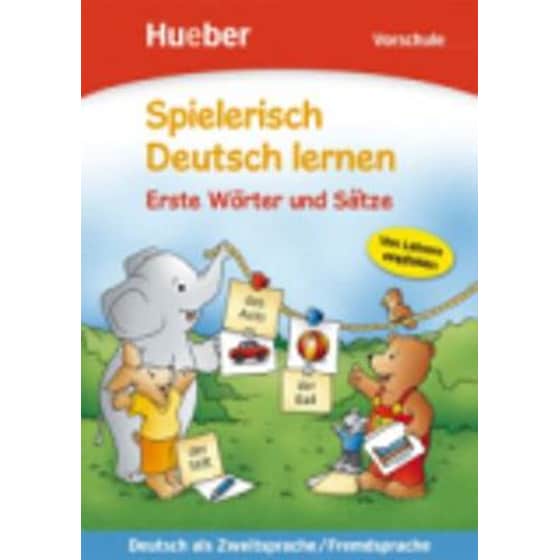 Spielerisch Deutsch lernen - Vorschule - Erste Worter und Satze image 0