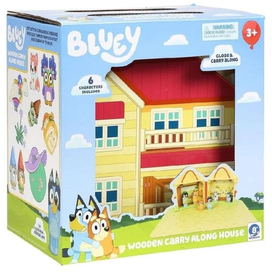 Bluey Ξύλινο Σπίτι Με 6 Φιγούρες image 0