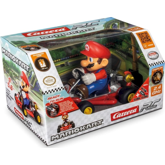 Carrera Τηλεκατευθυνόμενο 1:18 2.4GHz Mario Kart™ Pipe Kart, Mario (370200989) image 1