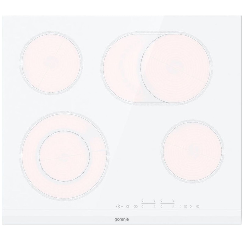 GORENJE GORENJE ECT643WCSC 59 cm Λευκό Εστία Κεραμική Αυτόνομη