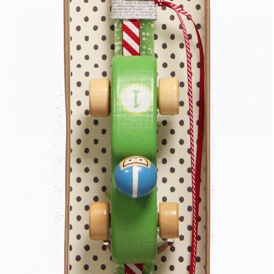 Λαμπάδα SYNCHRONIA 30 εκ. Αγωνιστικό Ξύλινο - Λαχανί image 1