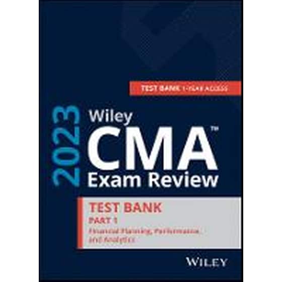 Wiley CMA Exam Review 2023 Part 1 Study Guide - Financial Planning, Performance, and Analytics Set (1-year access) image 0