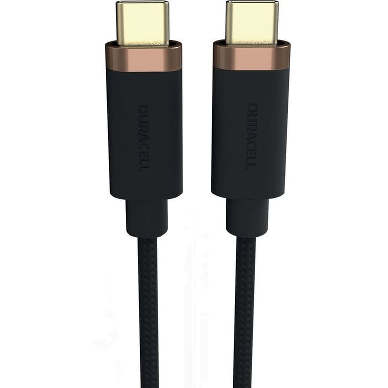 CABLE DURACELL USB-C TO USB-C KEVLAR 1M