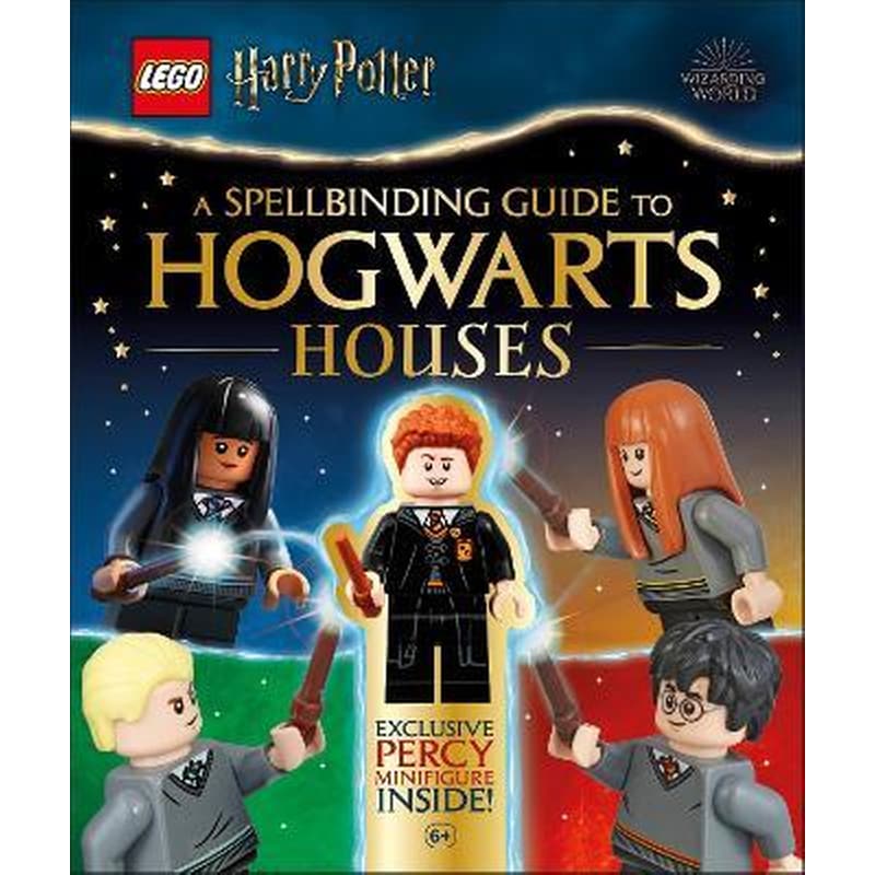 LEGO Harry Potter A Spellbinding Guide to Hogwarts Houses : With Exclusive Percy Weasley Minifigure