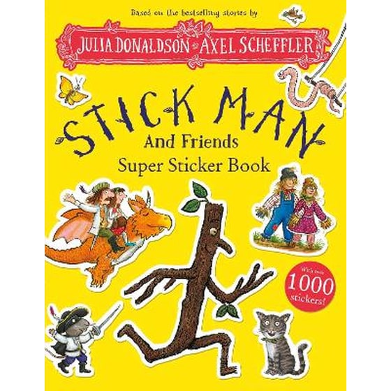 Stick Man and Friends Super Sticker Book image 0
