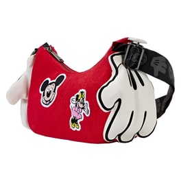 Τσάντα Ώμου Loungefly Disney: Mickey And Minnie Head - Πολύχρωμη