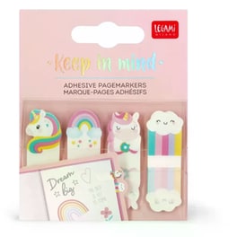 Αυτοκόλλητοι Σελιδοδείκτες Legami Unicorn (80 Φύλλα - 4 Τεμάχια)