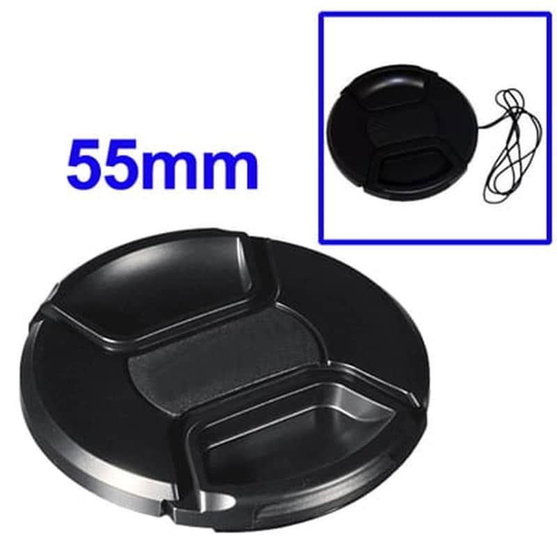 OEM 55mm Center Pinch Camera Lens Cap For Nikon