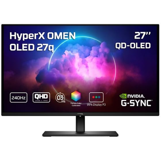 HP HyperX OMEN CH0R2E9 Gaming Monitor 27" Quad HD OLED Flat 240 Hz 0.03ms image 13