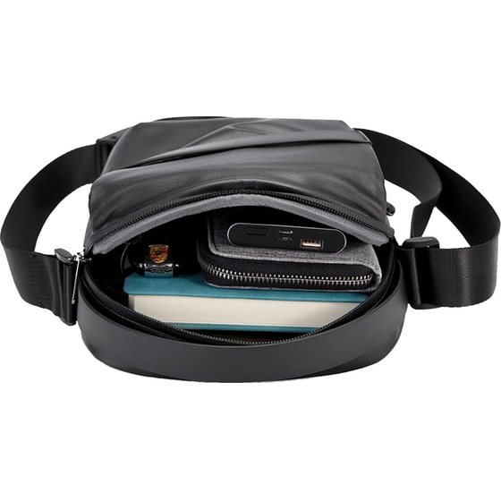 Τσάντα με θήκη για Laptop Bange 2875 8.6" Αδιάβροχη - Μαύρο image 5