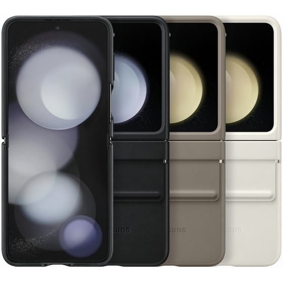Θήκη Samsung  Galaxy Z Flip5 - Samsung Flap Eco-Leather Case - Black image 6