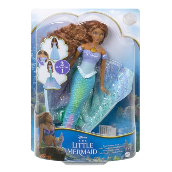 Mattel Κούκλα Disney Princess Η Μικρή Γοργόνα - Άριελ που Μεταμορφώνεται (HLX13) image 0