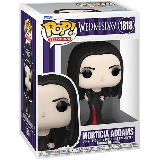 Funko Pop! Television: Wednesday - Morticia Addams with Book of Shadows #1818 image 1