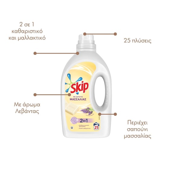 SKIP & CAJOLINE Promo Set - 3+1 για Πλυντήριο Ρούχων image 2