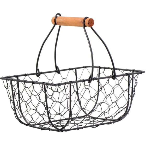 Καλάθι Αποθήκευσης Espiel Μεταλλικό 15x9cm - Μαύρο image 0