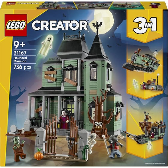LEGO® Creator 3σε1 Στοιχειωμένη Έπαυλη (31167) image 0
