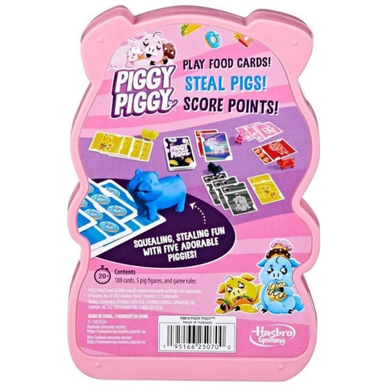 Piggy Piggy Card Game Family Επιτραπέζιο (Hasbro) image 7