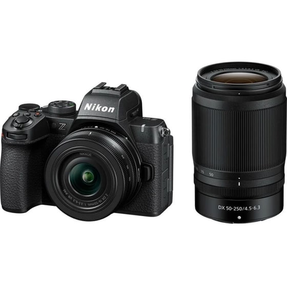 Φωτογραφική μηχανή Mirrorless Nikon Z50 ΙΙ + 16-50mm VR + 50-250mm VR - Mαύρο image 2