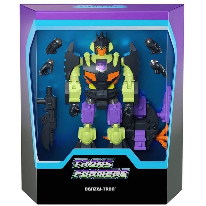 Φιγούρα SUPER7 Transformers Banzai-tron 18 cm φωτογραφία