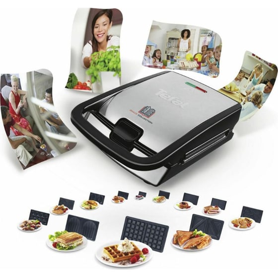 TEFAL SW 854 D Snack Collection 700W Ασημί Τοστιέρα image 7