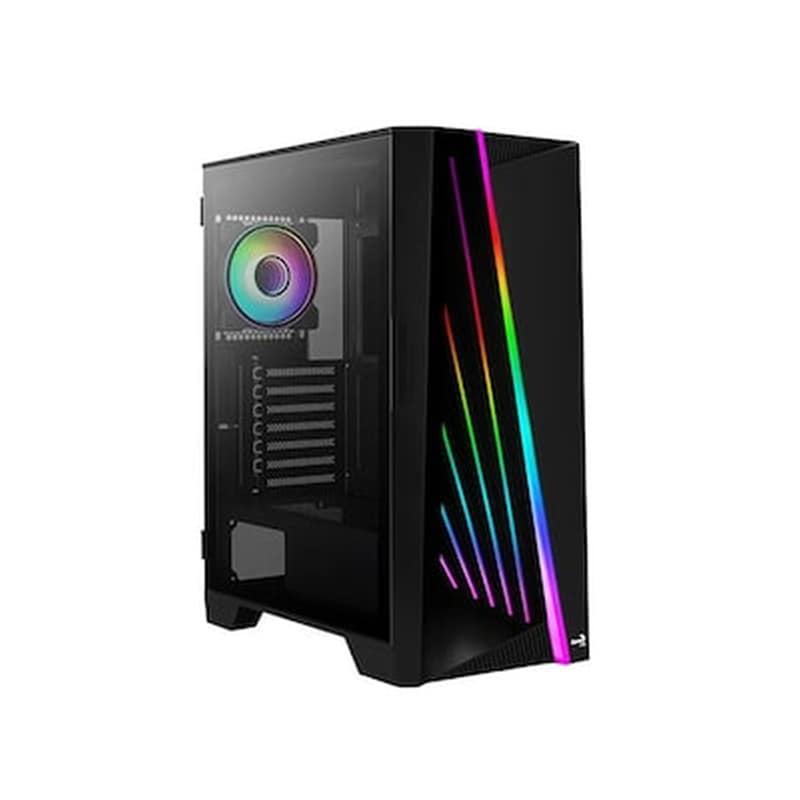 AEROCOOL Κουτί Desktop Aerocool Mirage ARGB Mid-Tower (ACCM-PB25013.11) - Μαύρο