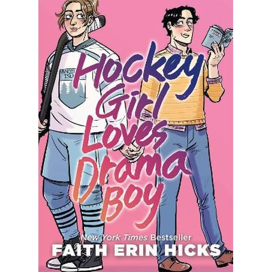 Hockey Girl Loves Drama Boy image 0