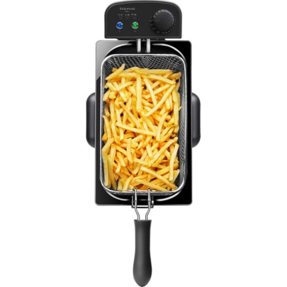 Φριτέζα Λαδιού TAURUS FRY3 με Αποσπώμενο Κάδο 2000 W 3 L Inox image 4