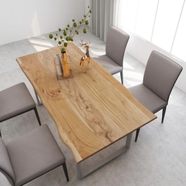 Vidaxl Τραπεζαρία 180 X 90 X 76 Εκ. Από Μασίφ Ξύλο Ακακίας
