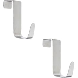 Κρεμαστράκια Πόρτας Spitishop F-v Ανοξείδωτα 138960 38.5x9x23.5 cm - Ασημί
