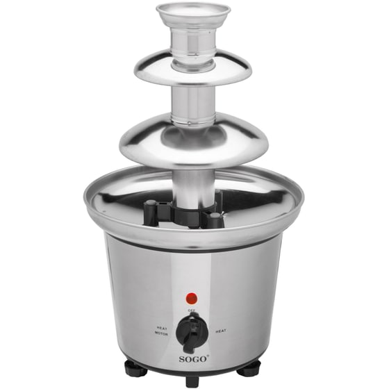 Συσκευή για Φοντύ Σοκολάτας SOGO FCH-SS-11935 100 W Ασημί image 4