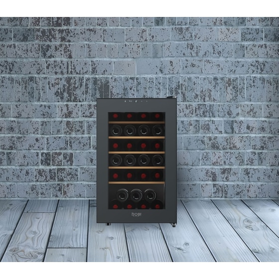 OMNYS WC-28 για 28 Μπουκάλια Μαύρο Συντηρητής Κρασιών image 3