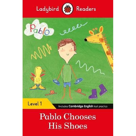 Ladybird Readers Level 1 - Pablo - Pablo Chooses his Shoes (ELT Graded Reader) image 0