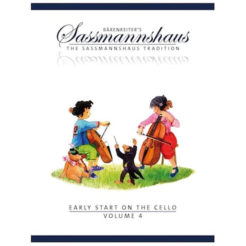 BARENREITER Sassmannshaus - Early Start On The Cello Nr.4 [english]