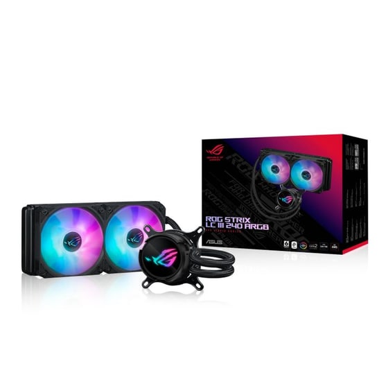 Υδρόψυξη Επεξεργαστή Asus Liquid Cooler Rog Strix Lc Iii 240 ARGB 120mm - Λευκό image 4
