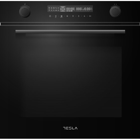 TESLA BO910MBP 72 Lt Μαύρο Εντοιχιζόμενος Φούρνος Άνω Πάγκου image 0