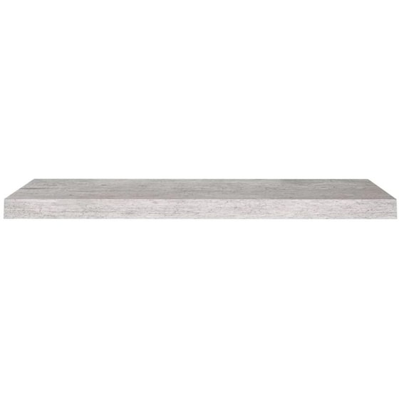 Ράφι Τοίχου VidaXL από MDF 80x23.5x3.8 cm - Γκρι image 2