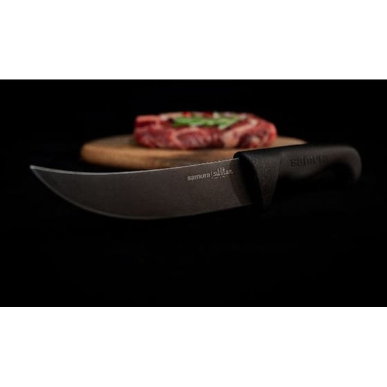 Μαχαίρι Chef Samura Sultan Pro από Ανοξείδωτο Ατσάλι 16.6 cm - Μαύρο image 1