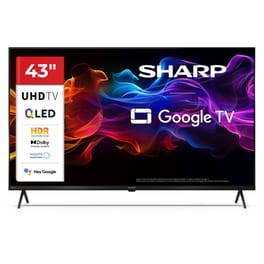 Sharp QLED 43" 4K Google TV Τηλεόραση 43HP5265EB