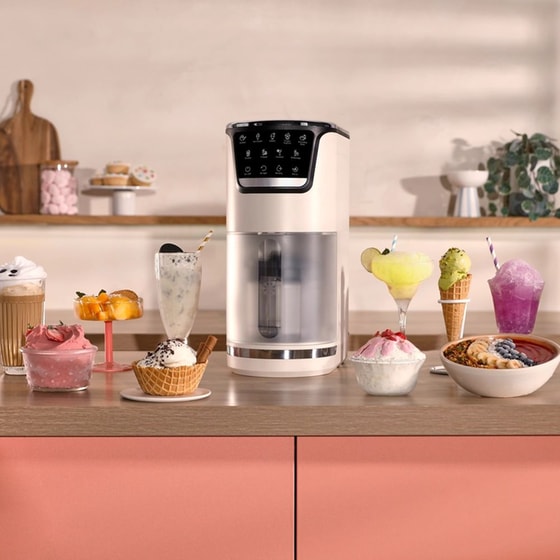 Παγωτομηχανή TEFAL IG602AE0 3 x 480 ml Λευκό image 4