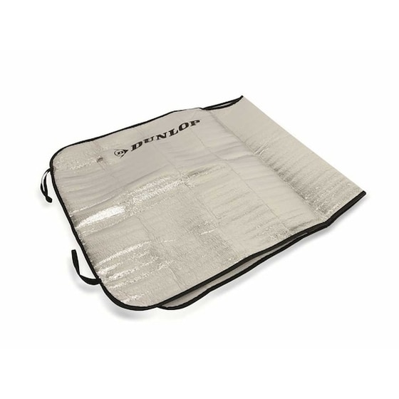 Dunlop Universal Εσωτερική Ηλιοπροστασία "metallic White" Κάλυμμα Παρμπρίζ Αυτοκινήτου, 130x60cm image 1