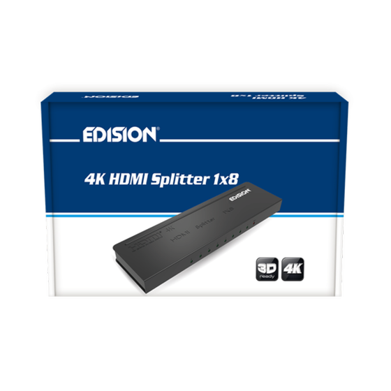 4k Hdmi Splitter 1x8 image 0