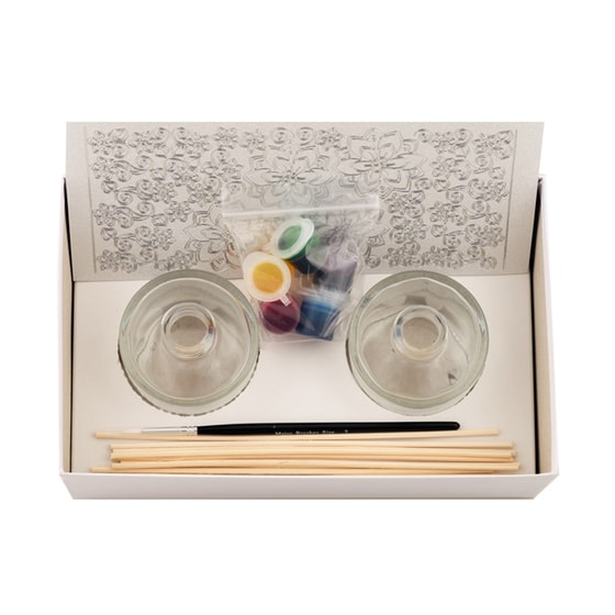 Σετ Ζωγραφικής Σε Γυαλί Για Δημιουργία Μπουκαλιού Διάχυσης Αρώματος image 2