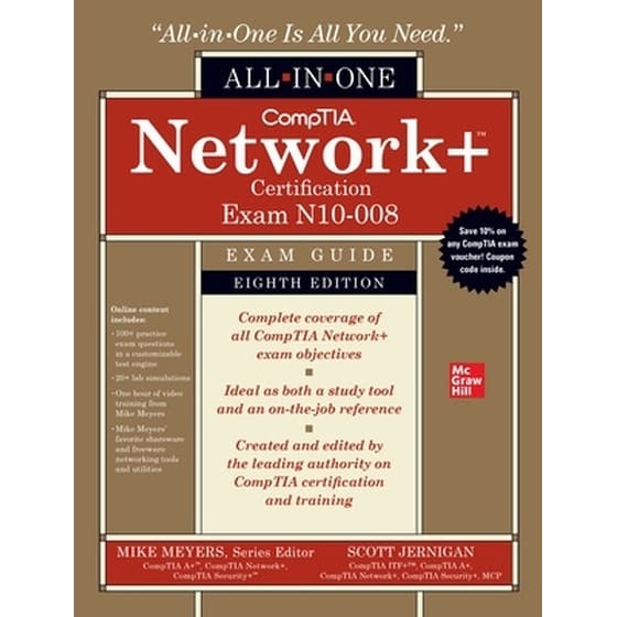 CompTIA Network+ Certification All-in-One Exam Guide, Eighth Edition (Exam N10-008) image 0