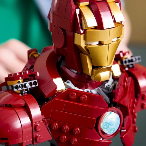 LEGO® ǀ Marvel Προτομή Άιρον Μαν MK4 (76327) image 4